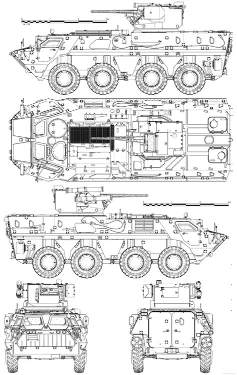 Btr 4 Blueprint Military Vehicles Army Vehicles Armoured Personnel