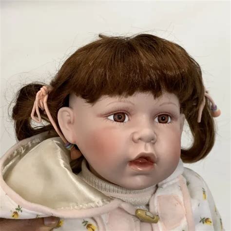 22” Cathay Collection Large Soft Body Porcelain Doll Limited Ed 1 Of