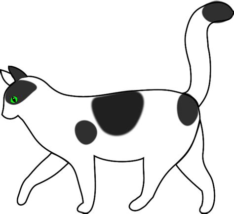 Cat Clip Art Cartoon Cat Side View Png Download Full Size Clipart