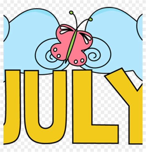 Free Free July Clipart July Clip Art July Images Month Of Clip Art