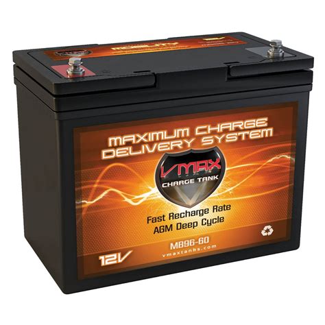 Mb96 60 Pa Vmaxtanks Agm Battery 60ah Pace Saver Scout Midi Drive