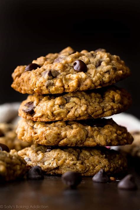 Chewy Oatmeal Chocolate Chip Cookies Sallys Baking Addiction