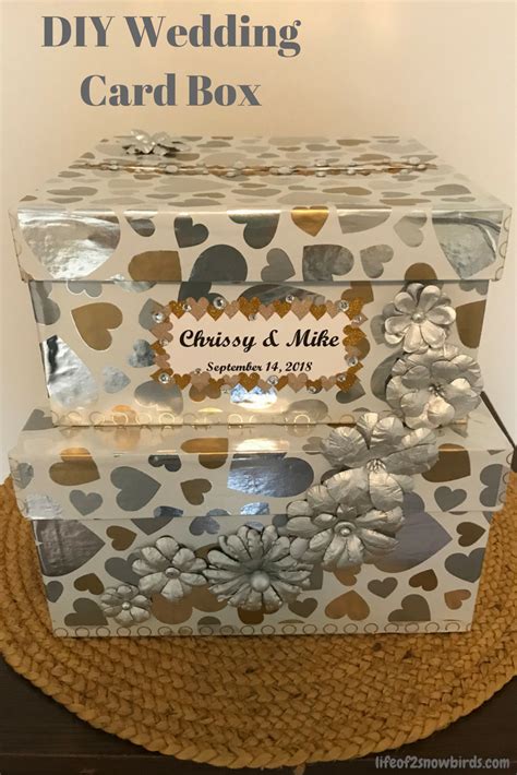 A Bride On A Budget Diy Wedding Card Box