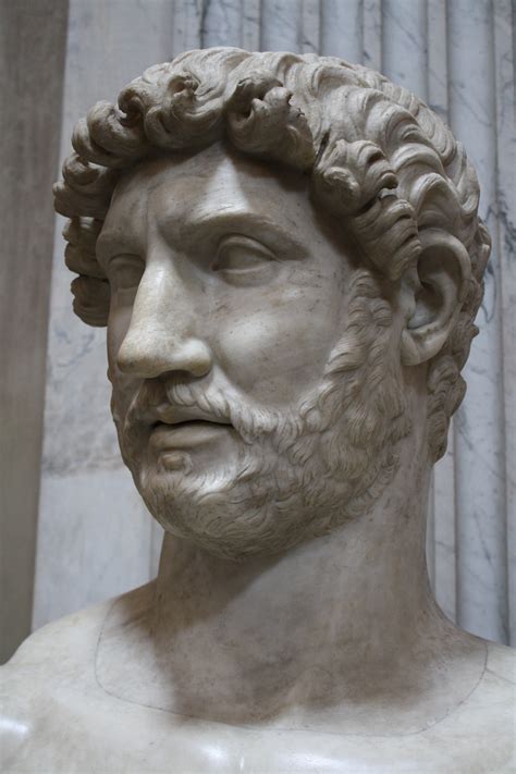 Hadrian Bust Vatican Museums Illustration World History Encyclopedia