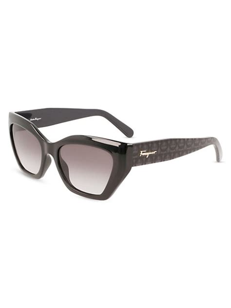shop salvatore ferragamo 54mm cat eye sunglasses saks fifth avenue