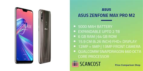 How to restart asus zenfone max pro (m2) zb631kl ? Asus ZenFone Max Pro M2 Specs And Features | SCANCOST