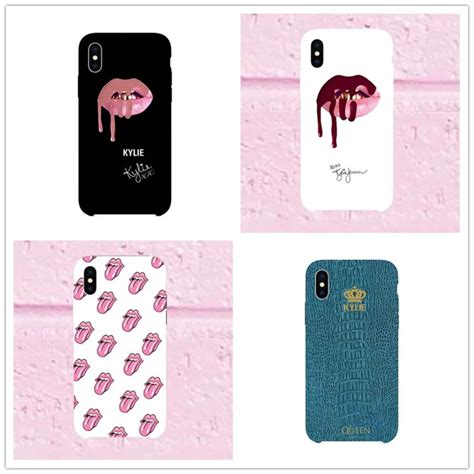 Phone Cases Sexy Girl Kylie Jenner Queen Lips Kiss Hard Plastic Case Cover For Apple Iphone 5 5s