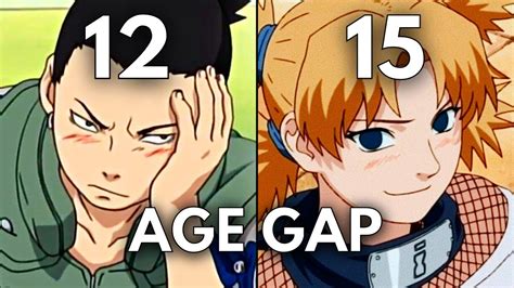 Age Differences In Naruto Couples YouTube