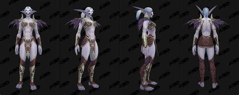 Is There Going To Be A Night Elf Heritage Armor And If So Why Should It Be A Hd Version Of This