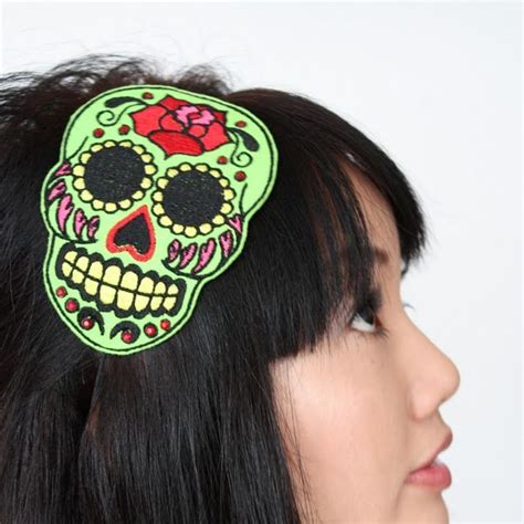 Pin By Sarah Briskey On Headbands Sugar Skull Dia De Los Muertos