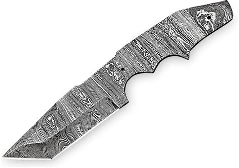 Bucknbear Knives Custom Handmade Damascus Steel Blank