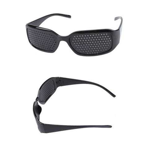 Anti Myopia Pinhole Glasses Eyesight Pin Holes Sunglasses Vision Care