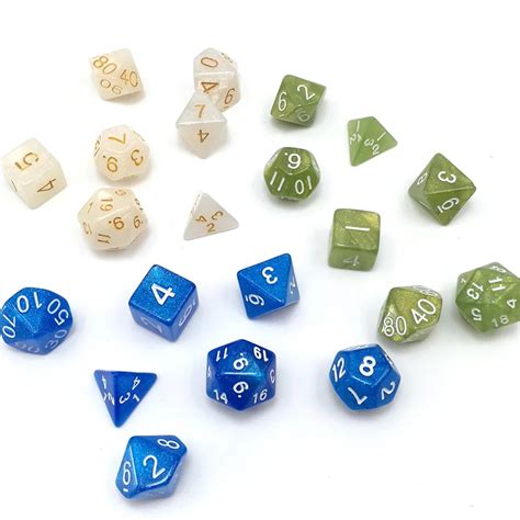 Dice Set For Role Playing Games