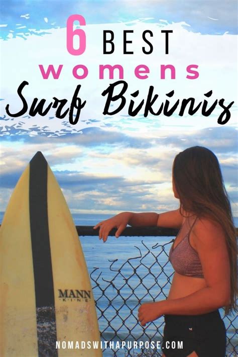 7 Best Surf Bikinis Top Swimwear Brands For Active Women • Nomads With A Purpose