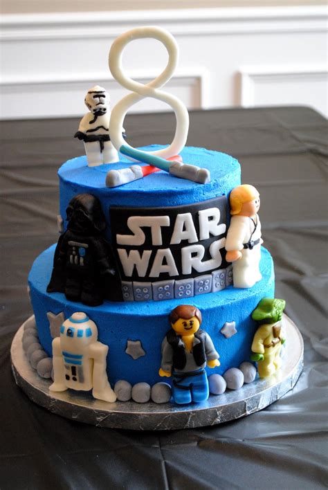 Birthday Cake Star Wars Lego Birthday Cakes
