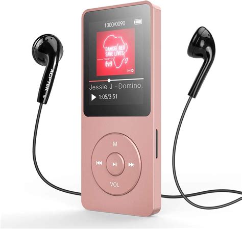 AGPtek A02T Reproductor MP3 Bluetooth 4 0 Reproductor de Música 8GB