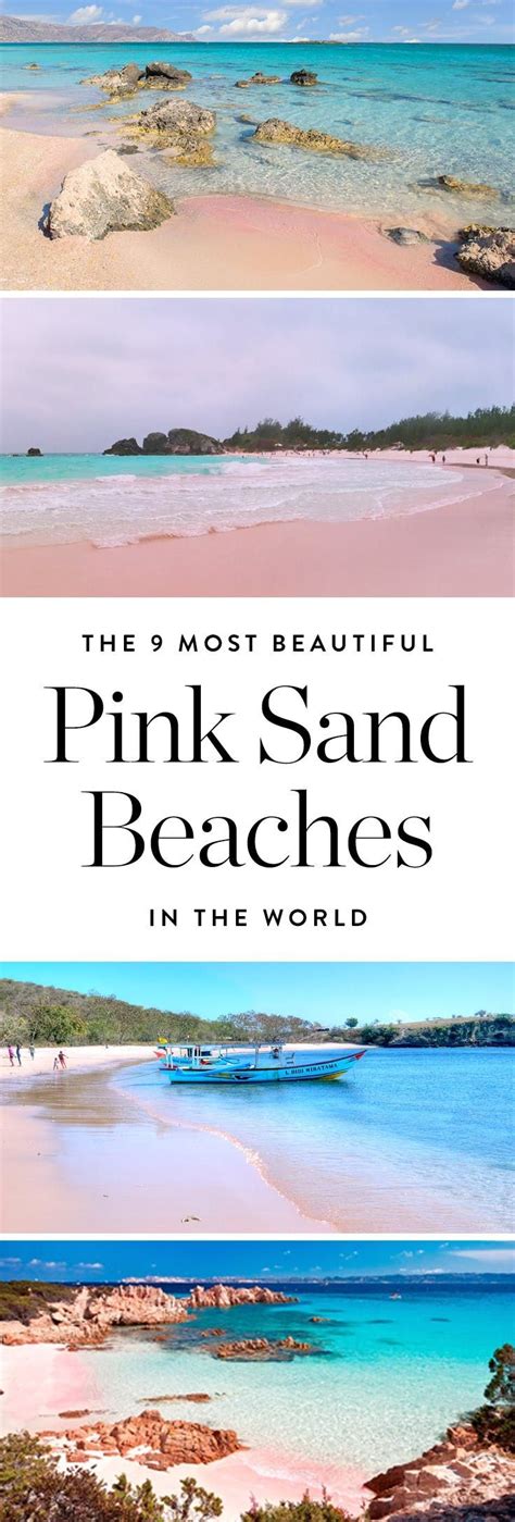 The 9 Most Beautiful Pink Sand Beaches In The World Beaches In The