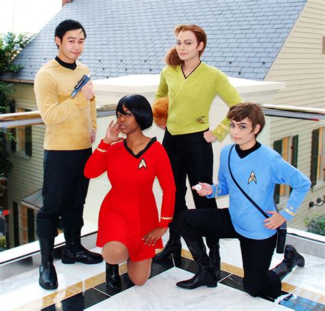 Star Trek Tos Group Cosplay The Gce