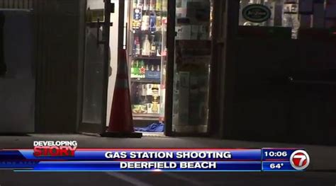 Bso 1 Shot In Deerfield Beach Gas Station Robbery Wsvn 7news Miami News Weather Sports