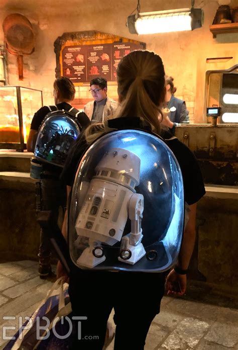 Disney Parks Star Wars Galaxys Edge Astromech Droid Depot Custom Droid Backpack Online Orders