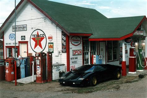 Vintage Gas Station Restored Gas Station Old Gas Stations Gas Station Service Station