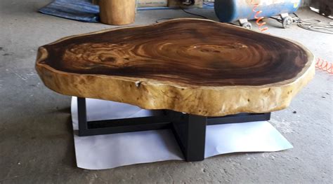 Please do not buy the listing! Live Edge Round Coffee Table Reclaimed Acacia Wood Solid ...