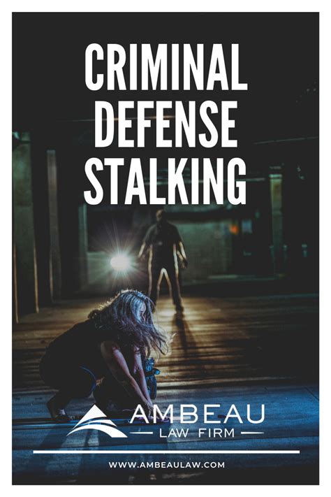 Criminal Defense For Stalking
