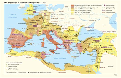The Expansion Of The Roman Empire To 117 Ce By Undevicesimus On Deviantart