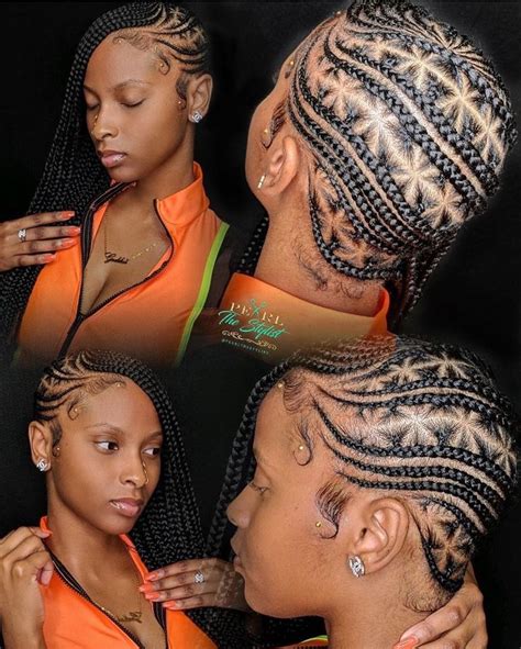 It's a stunning hairstyle that you are sure to love. World Of Braiding on Instagram: "Creative lemonade braids ...