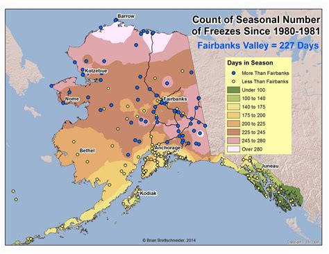 Deep Cold Alaska Weather And Climate Season Of Freezing Temperatures