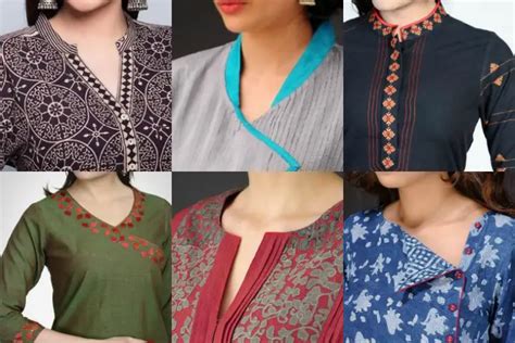 Top 35 Stylish And Trendy Kurti Neck Designs That Will Make You Look