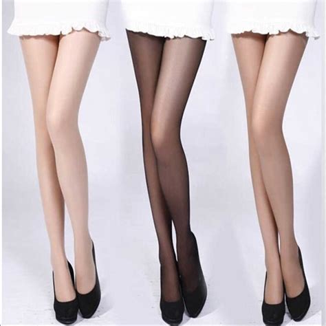 pointouch sexy summer thin tights stretchy stockings high elastic prevent hook women seamless