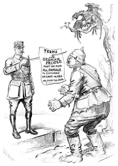 World War One Cartoon C1918 Drawing By William A Rogers Fine Art America
