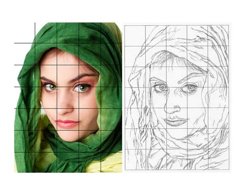 How The Grid Drawing Method Will Make You Have Improved Art Lets