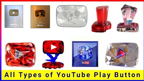 Youtube's play buttons are no longer being automatically distributed to creators upon reaching subscriber milestones. ALL YOUTUBE PLAY BUTTONS | YOUTUBE NEW PLAY BUTTONS - 100M ...