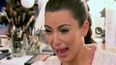 Kim Kardashians Ugly Crying Face Mocked By Kuwtk Fans After Star
