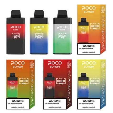 Poco Bl10000 10000 Puffs Disposable Vape Box Bulk Wholesale