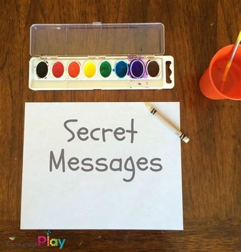 Secret Messages For Kids