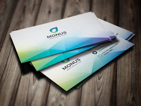 Subscribe (free!) these card templates are easy to download, customize, and print. Aurora Modern Business Card Design Template ~ Graphic ...