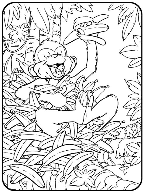 Jungle Coloring Pages Printable Jungle Coloring For Adults And Kids