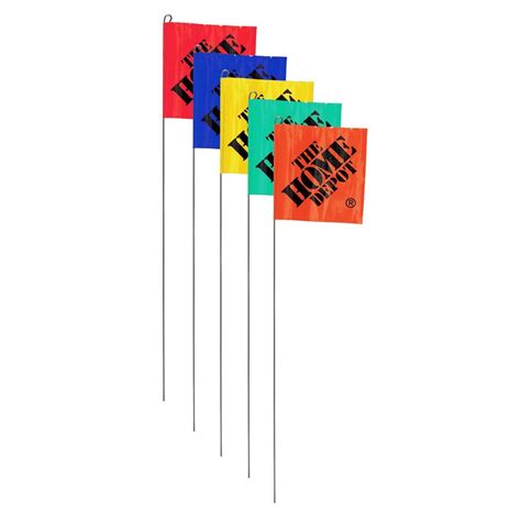15 In Irrigation Flags 10 Pack 53314 The Home Depot