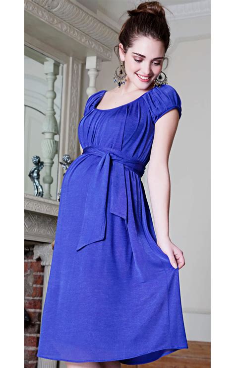 Claudia Maternity Gown Royal Blue Maternity Wedding Dresses