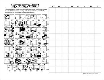 Here is a quick technique for creating a grid. Mystery Grid Drawing - Moonwalk by Outside the Lines ...