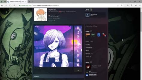 Make An Anime Steam Artwork For Your Steam Profile By Rizkilfan Fiverr