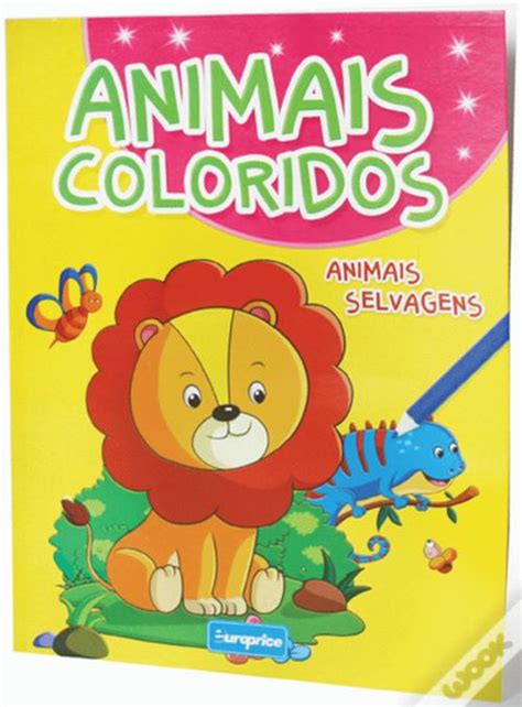 Animais Coloridos Animais Selvagens Livro WOOK