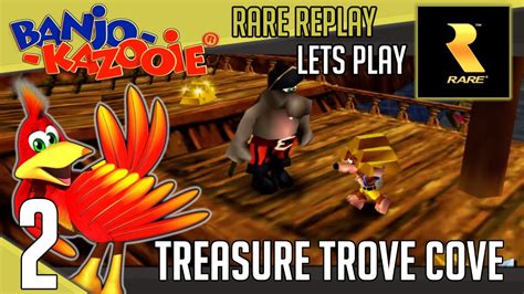 Lets Play Banjo Kazooie Episode 2 Treasure Trove Cove Youtube
