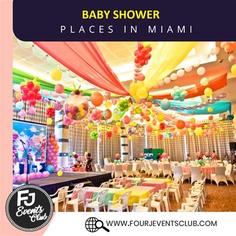Check for hours and locations. Baby Shower Places in Miami | Baby shower locations, Party ...