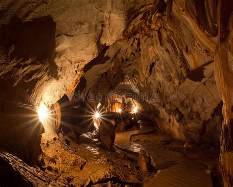 Lighting In Cave Stock Image Image Of Traditional Travel 24585627