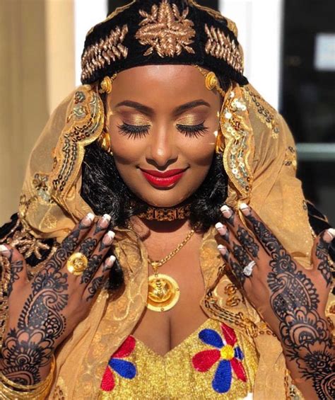 Adorable Habesha Queen 💞 Makeup By Mahletkele Ethiopian Wedding