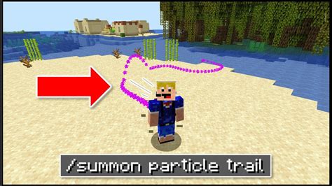 Minecraft How To Create Particle Trails Javabedrock Youtube